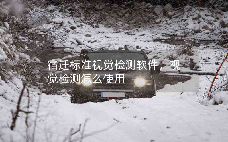 宿遷標(biāo)準(zhǔn)視覺檢測軟件，視覺檢測怎么使用