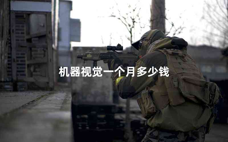機(jī)器視覺一個月多少錢
