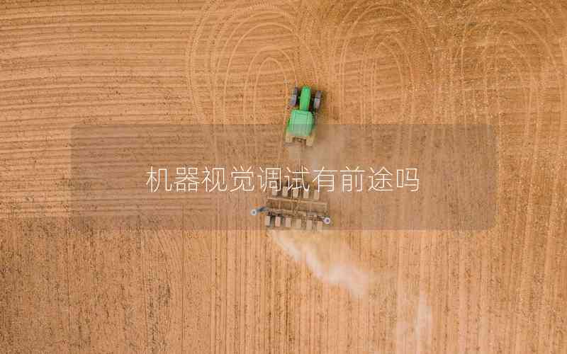 機器視覺調(diào)試有前途嗎
