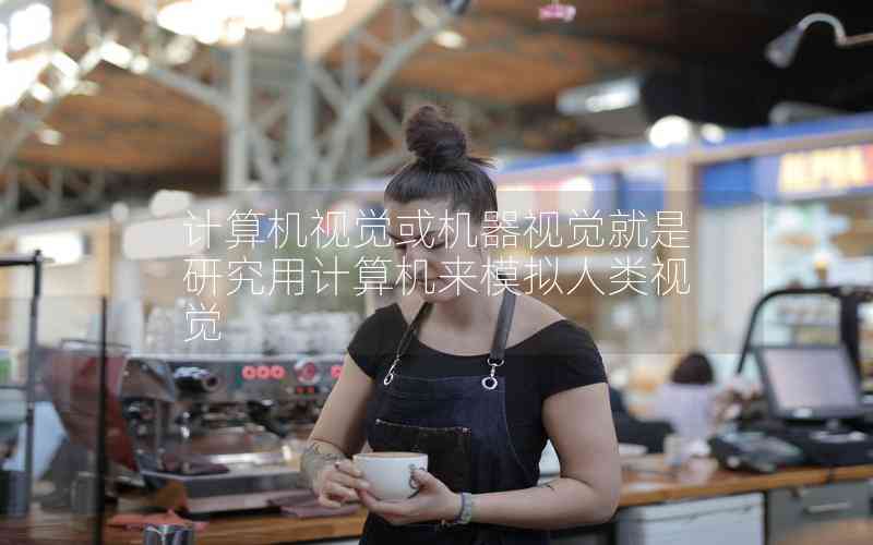 計(jì)算機(jī)視覺或機(jī)器視覺就是研究用計(jì)算機(jī)來模擬人類視覺