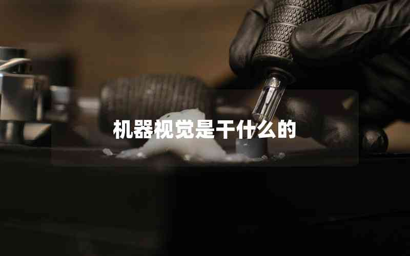 機(jī)器視覺(jué)是干什么的