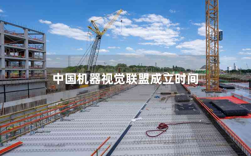 中國機(jī)器視覺聯(lián)盟成立時間