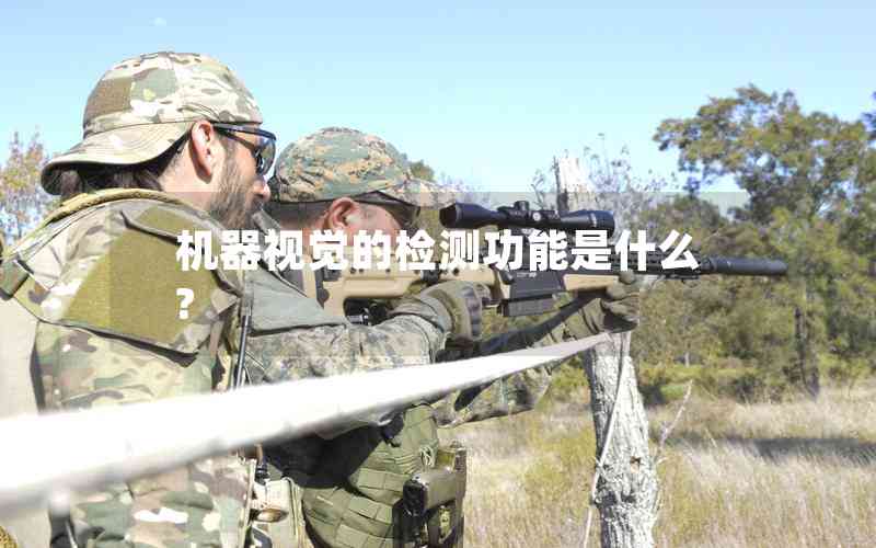 機(jī)器視覺的檢測功能是什么?