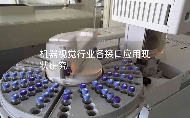 機器視覺行業(yè)各接口應(yīng)用現(xiàn)狀研究