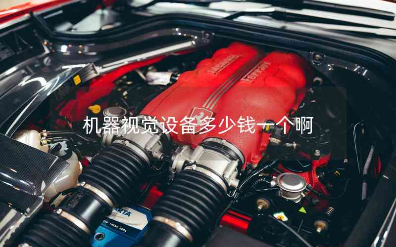 機器視覺設(shè)備多少錢一個啊