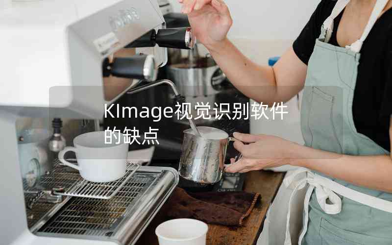 KImage視覺識別軟件的缺點