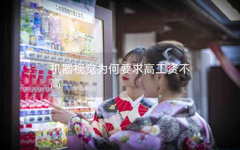 機器視覺為何要求高工資不高