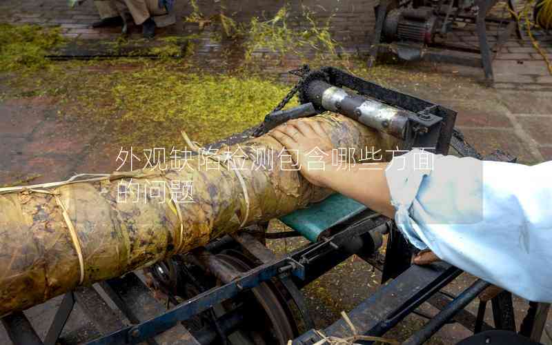 外觀缺陷檢測包含哪些方面的問題
