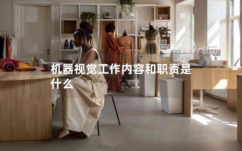 機器視覺工作內(nèi)容和職責(zé)是什么