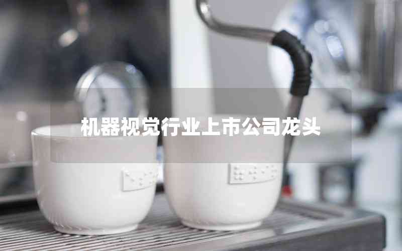機(jī)器視覺(jué)行業(yè)上市公司龍頭