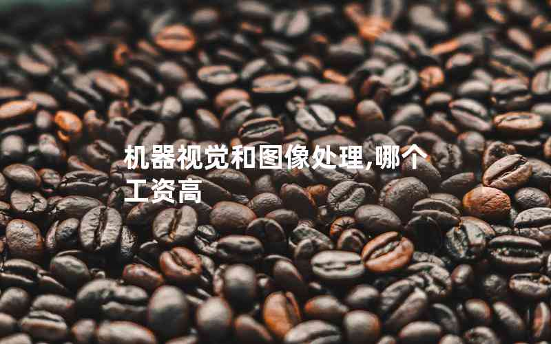 機(jī)器視覺(jué)和圖像處理,哪個(gè)工資高
