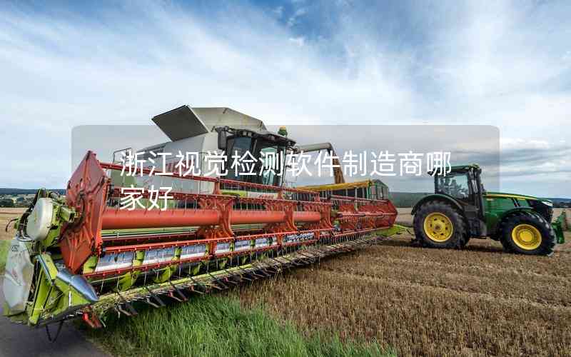 浙江視覺(jué)檢測(cè)軟件制造商哪家好