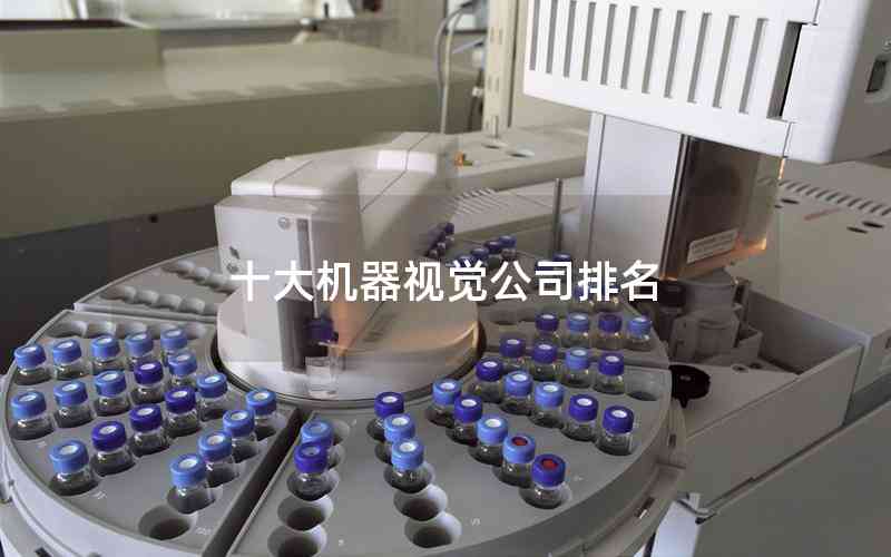 十大機(jī)器視覺公司排名