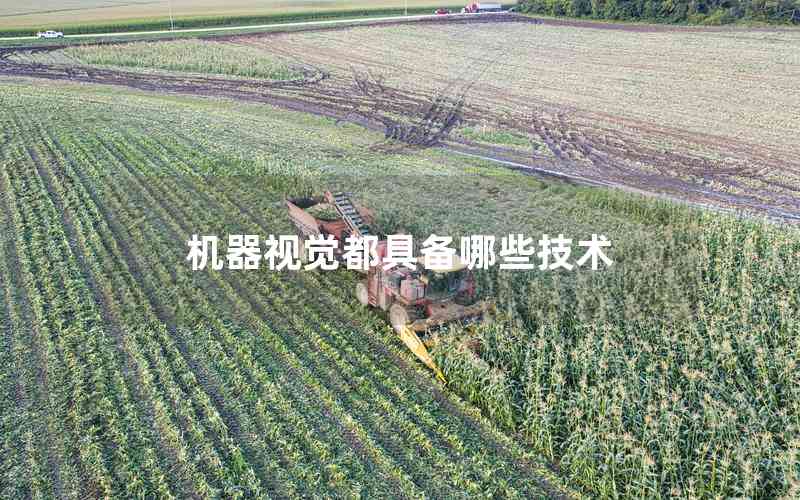 機(jī)器視覺都具備哪些技術(shù)